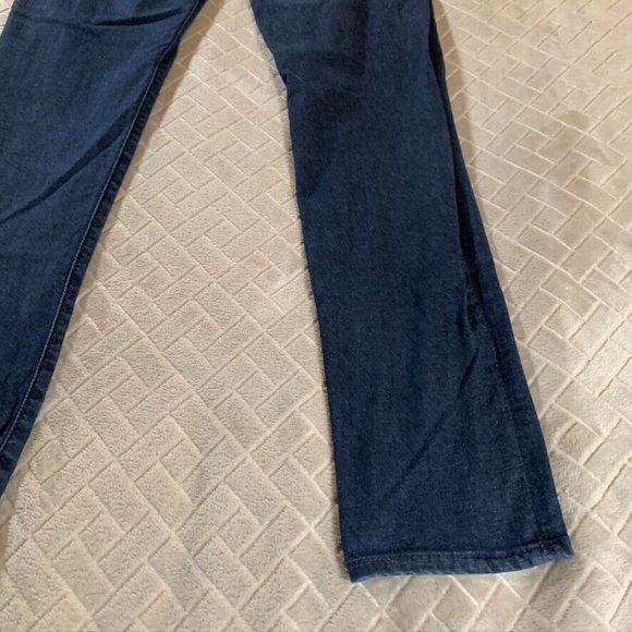 Adriano Goldschmied Womens 29 Denim Jeans Blue Skinny Legging Dark Wash Stretch - Picture 12 of 12